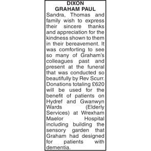 Photo of GRAHAM PAUL Dixon