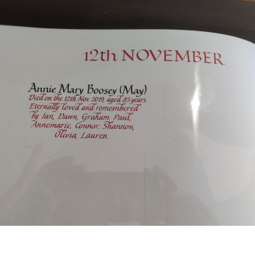 Notice Gallery for Annie BOOSEY