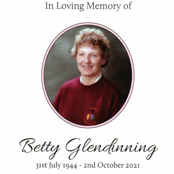 Notice Gallery for Elizabeth (Betty) GLENDINNING